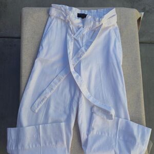 Banana-republic Women's White Trousers